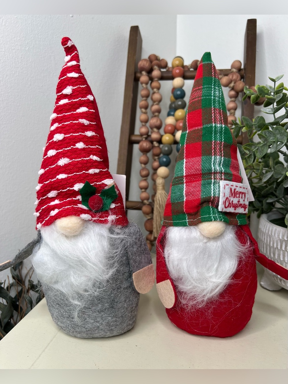 Brand New-Christmas Gnomes - Set of 2